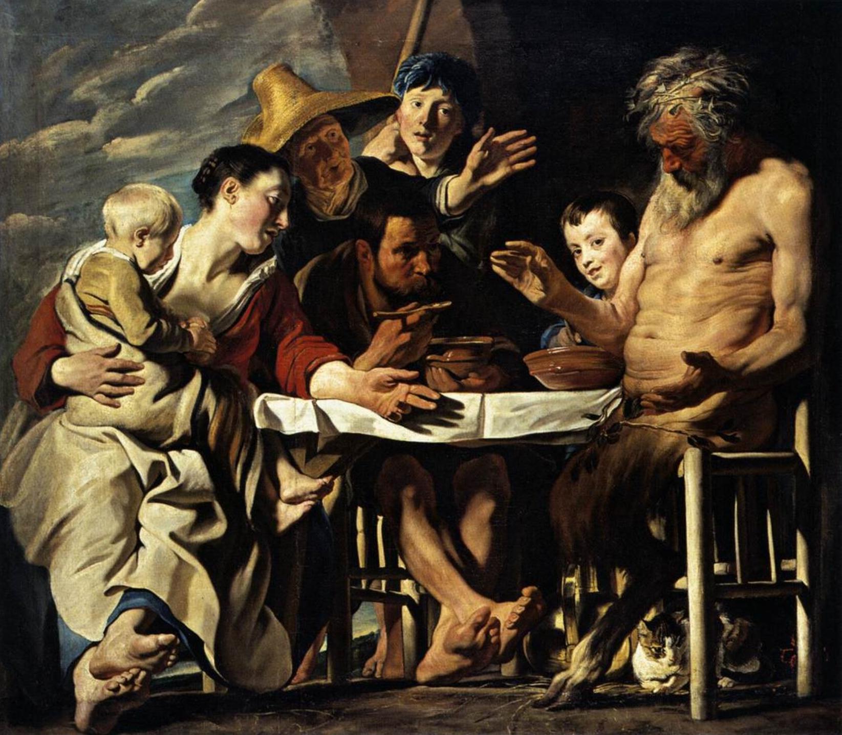 The Satyr with the Peasants (1620)